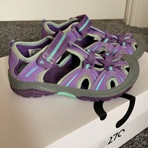 Merrell lavender girls shoe